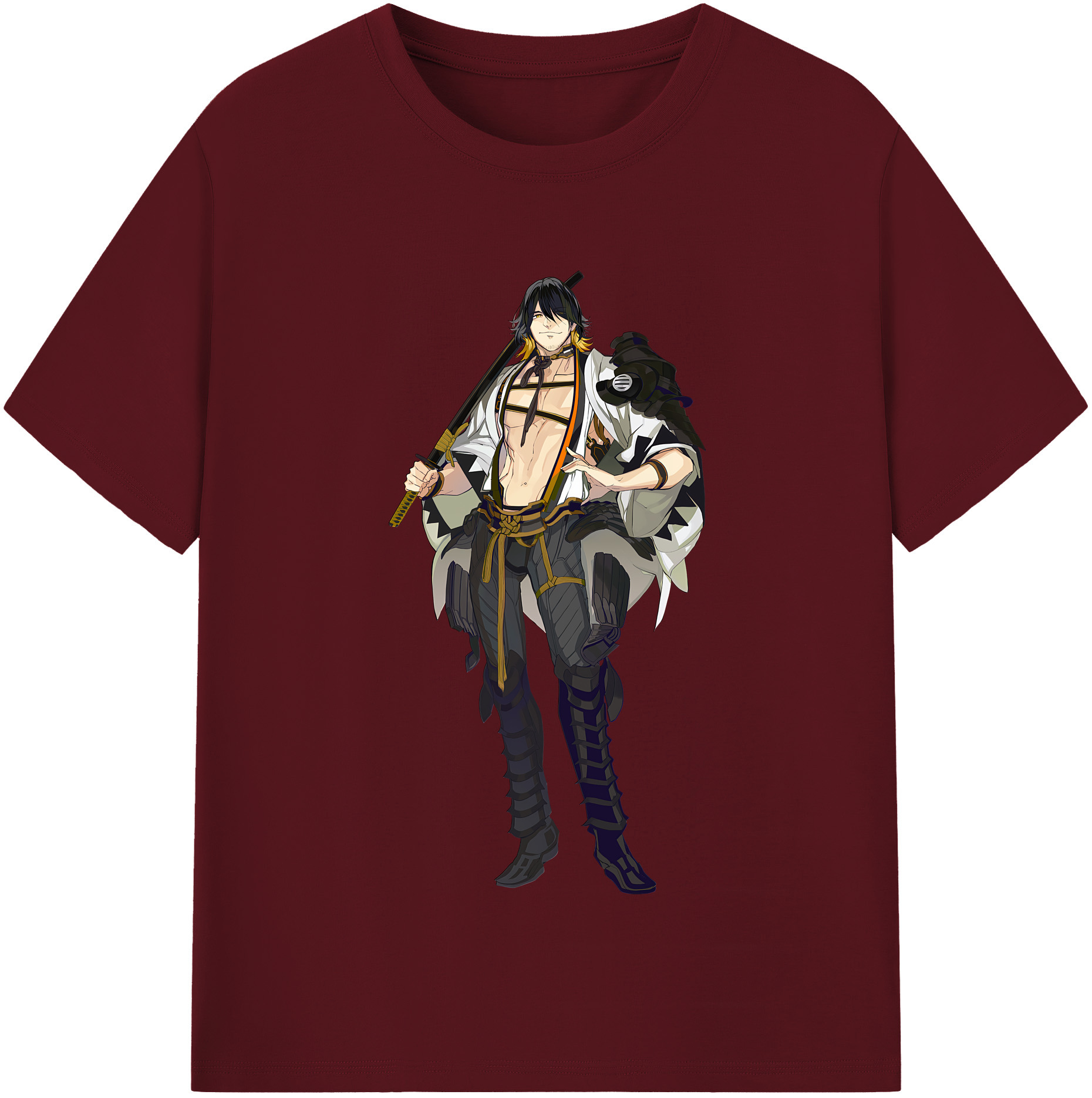 （画像用） 刀剣乱舞 Touken Ranbu 綿100％半袖Tシャツ（フロントプリント）